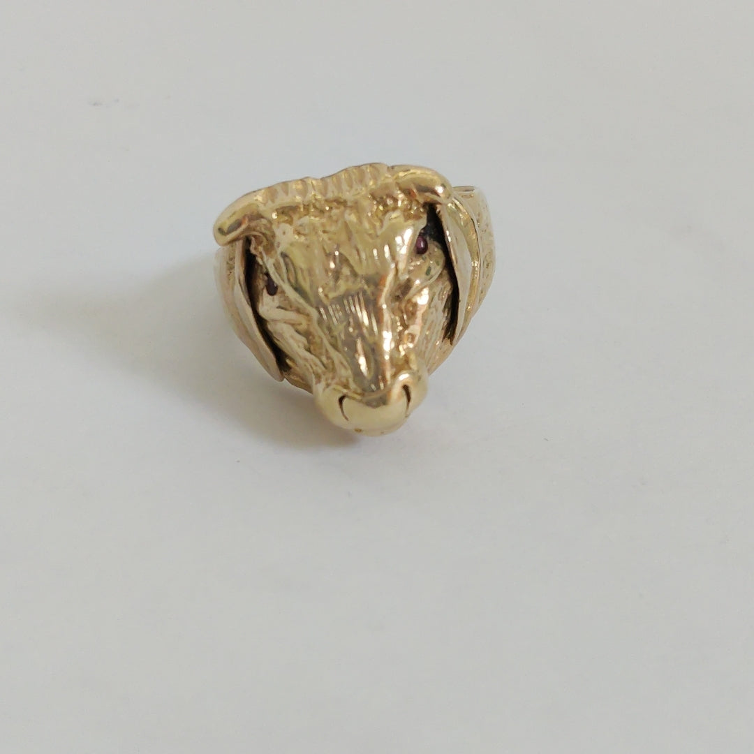 ANILLO ORO 14 K 16.5 GRMS (SEMINUEVO)