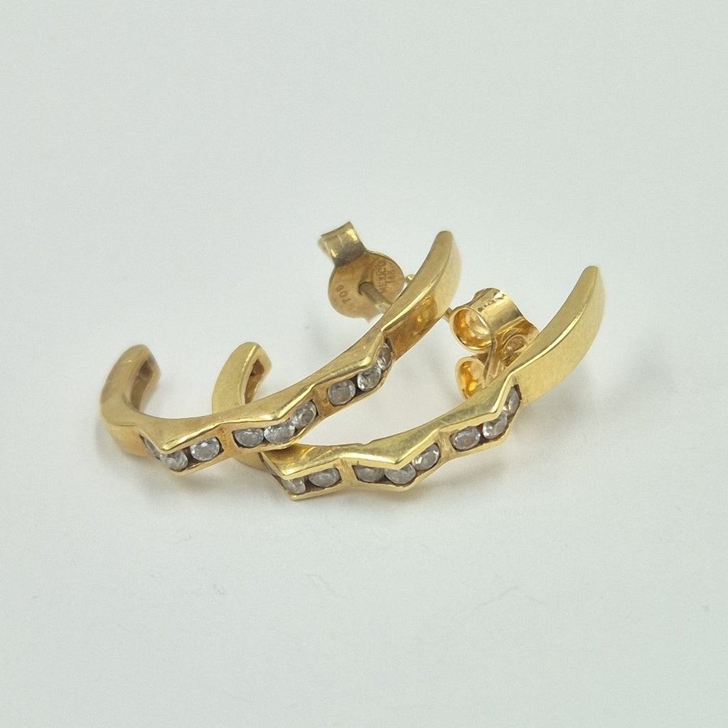 ARETES PAR ORO 14 K 2,80 GRMS (SEMINUEVO)