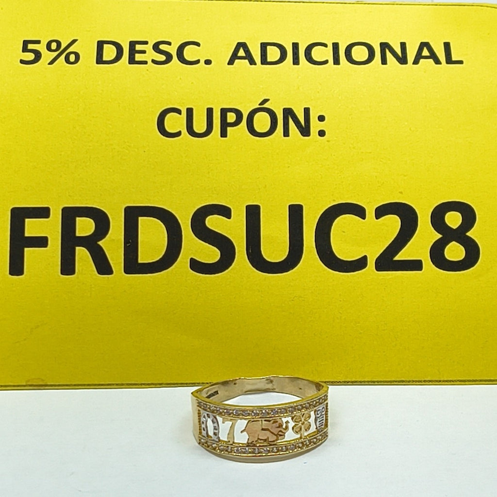 ANILLITO ORO 10 K 2,10 GRMS (SEMINUEVO)