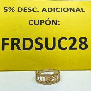 ANILLITO ORO 10 K 2,10 GRMS (SEMINUEVO)