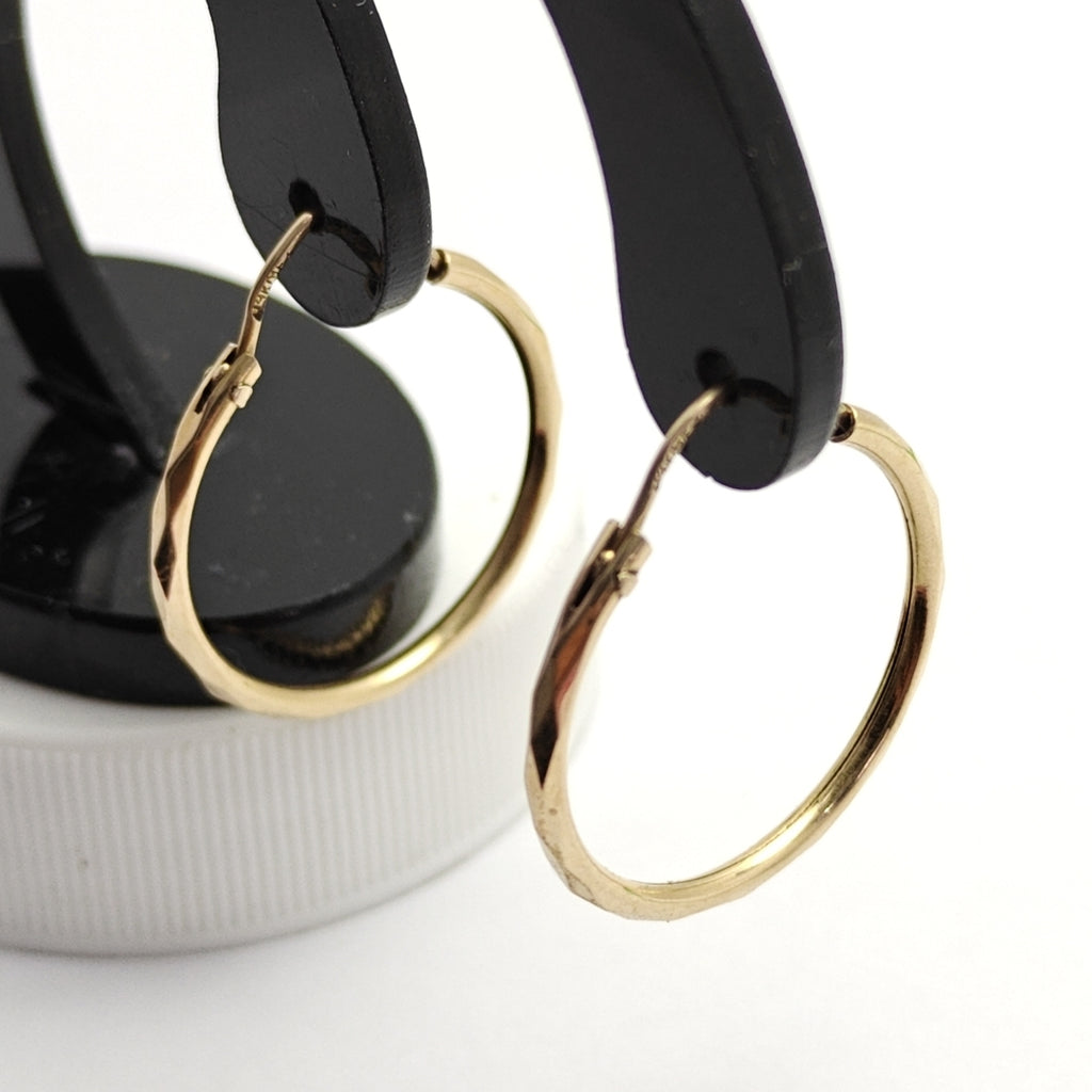 ARRACADAS PAR ORO 14 K 1.3 GRMS (SEMINUEVO)