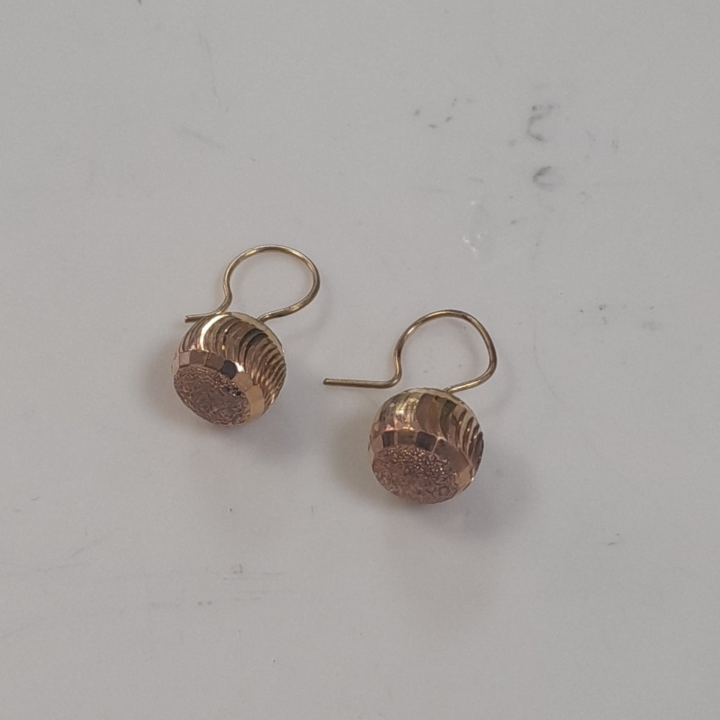 ARETES PAR ORO 10 K 2.8 GRMS (SEMINUEVO)