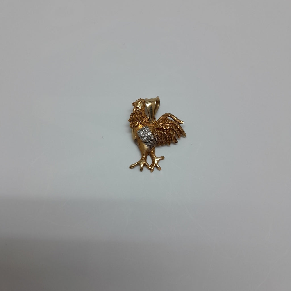 DIJE ORO, RODIADO 10 K 1.6 GRMS (SEMINUEVO)