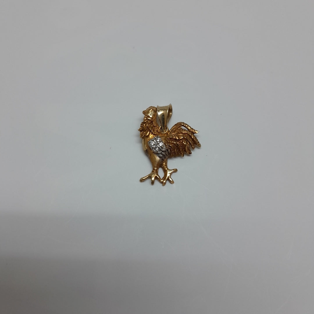 DIJE ORO, RODIADO 10 K 1.6 GRMS (SEMINUEVO)