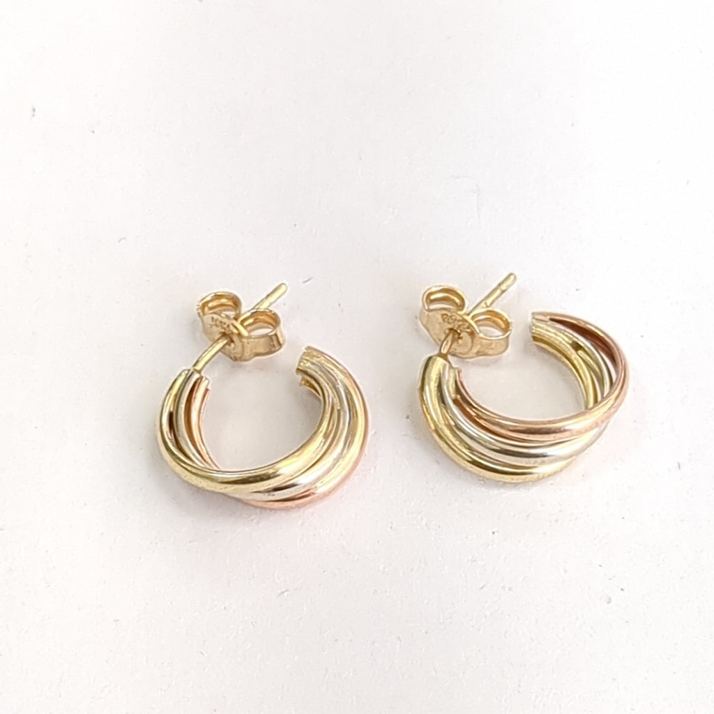 ARRACADAS PAR ORO 8 K 2,60 GRMS (SEMINUEVO)
