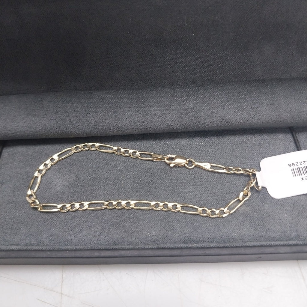 PULSERAS TEJIDO 3X1 ORO 14K 18 CM 2.9 GR (NUEVO)