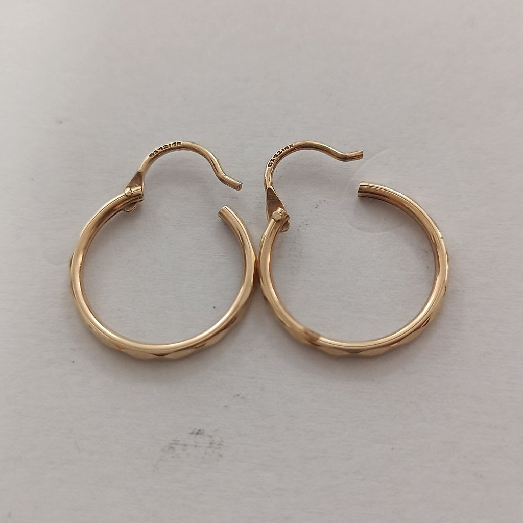 ARRACADAS PAR ORO 14 K 1,50 GRMS (SEMINUEVO)
