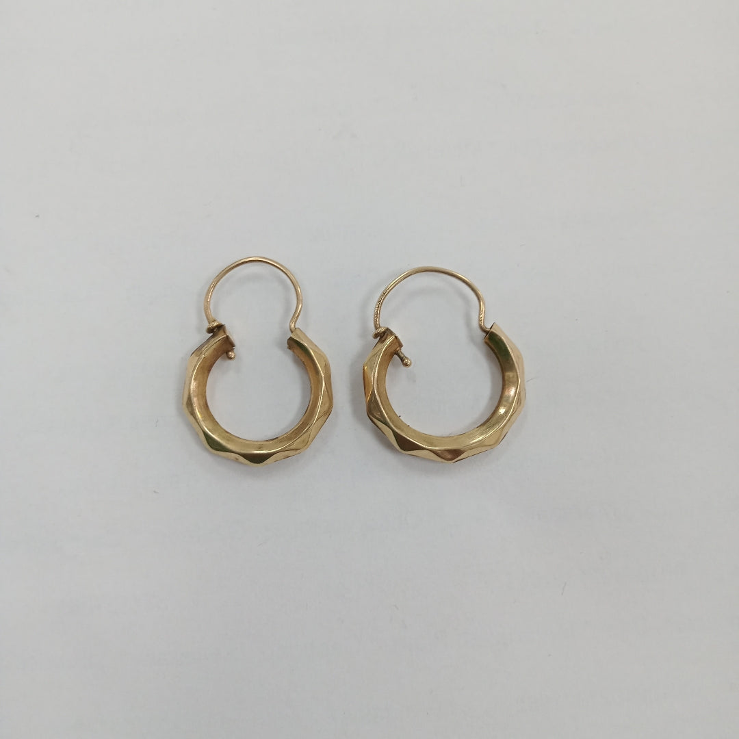 ARRACADAS PAR ORO 10 K 1.4 GRMS (SEMINUEVO)