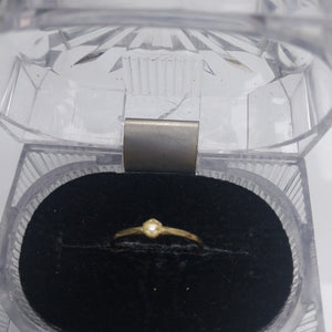 ANILLOS C/CIRCONIA ORO 10K TALLA 6 0.9 GR (NUEVO)