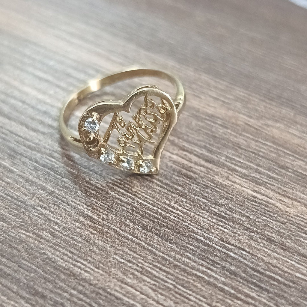 ANILLO ORO 8 K 1,60 GRMS (SEMINUEVO)