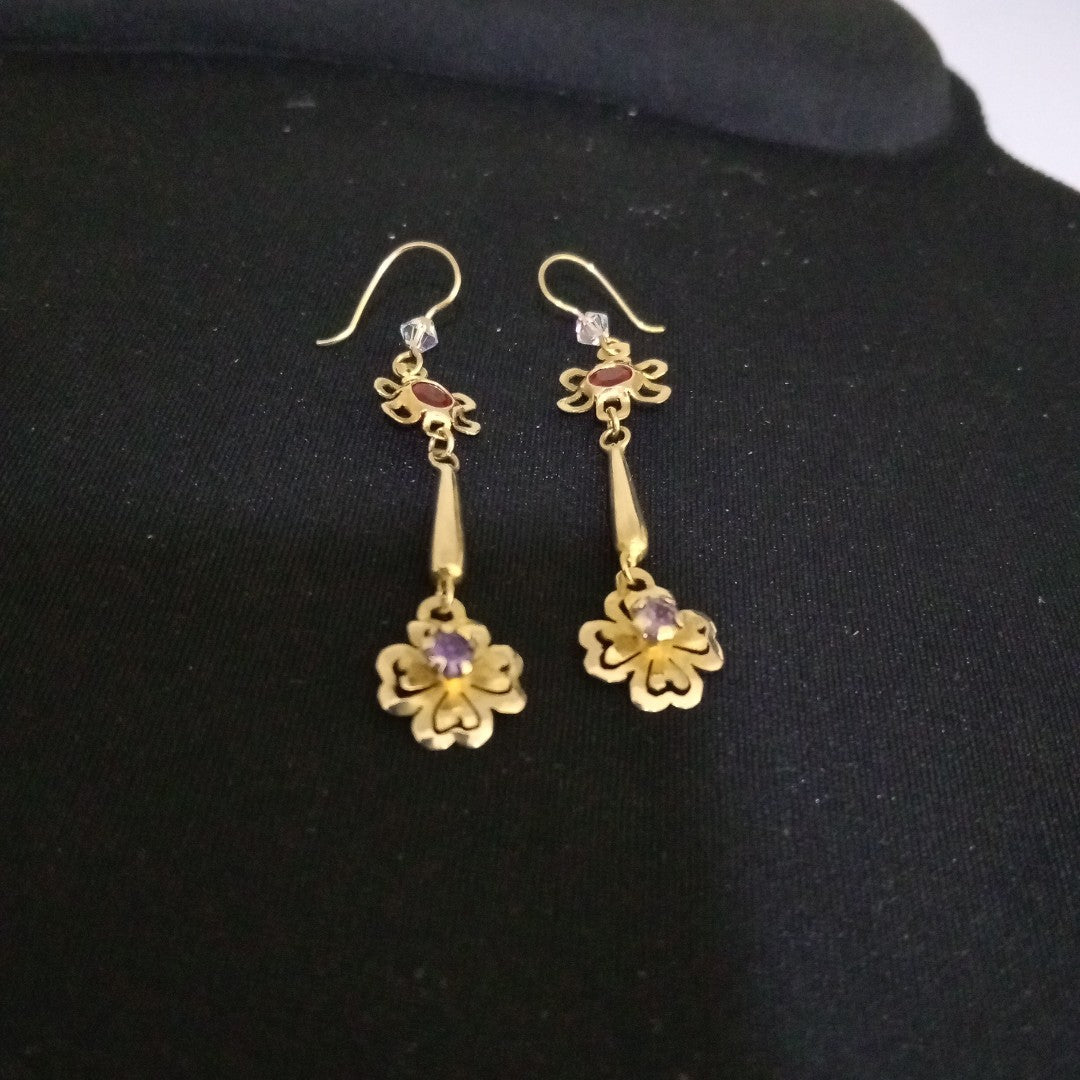 ARETES PAR ORO 10 K 4.7 GRMS (SEMINUEVO)