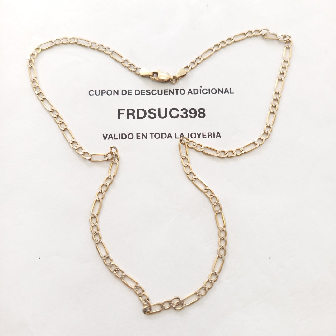 CADENA ORO 10 K 3.8 GRMS (SEMINUEVO)