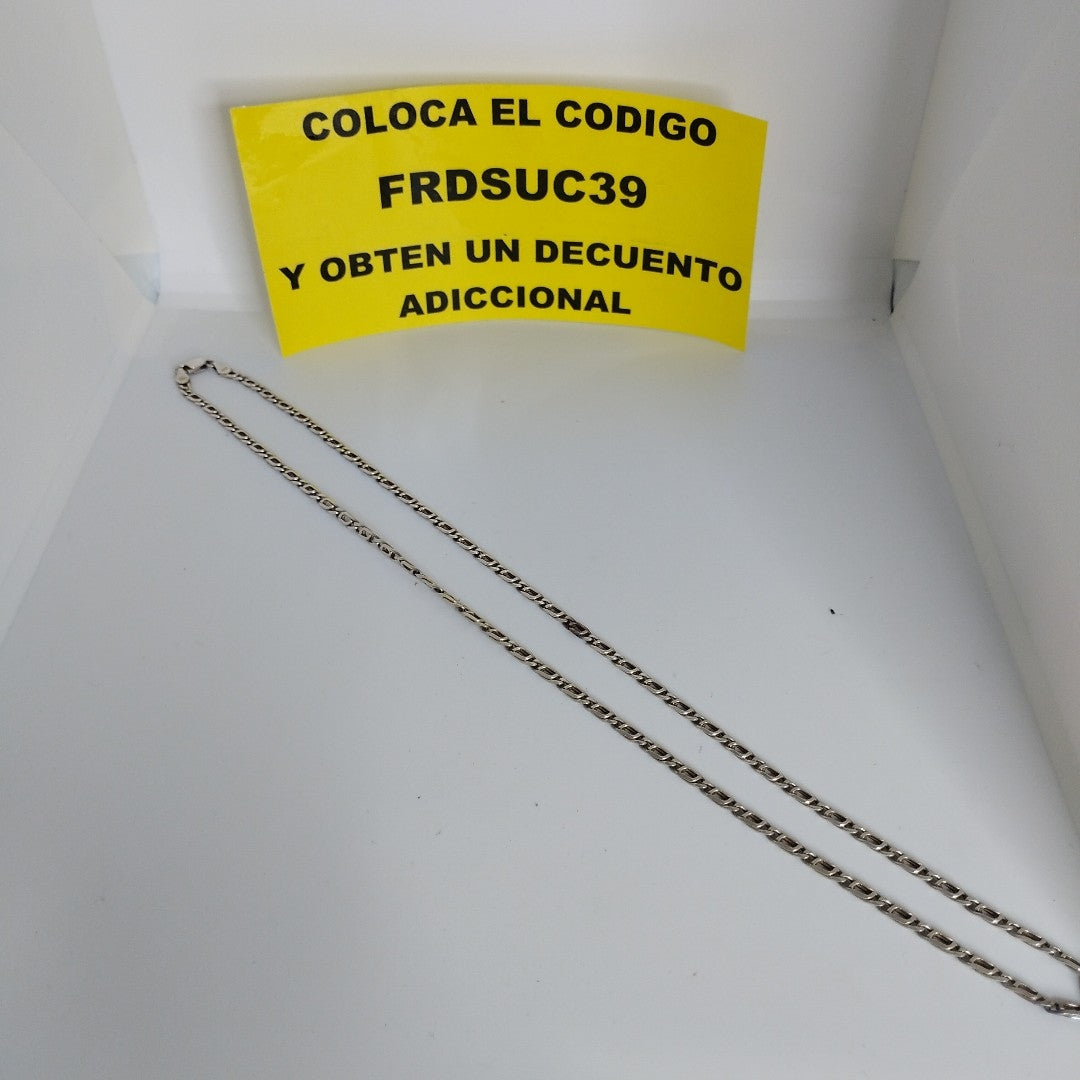 CADENA PLATA 10,60 GRMS (SEMINUEVO)