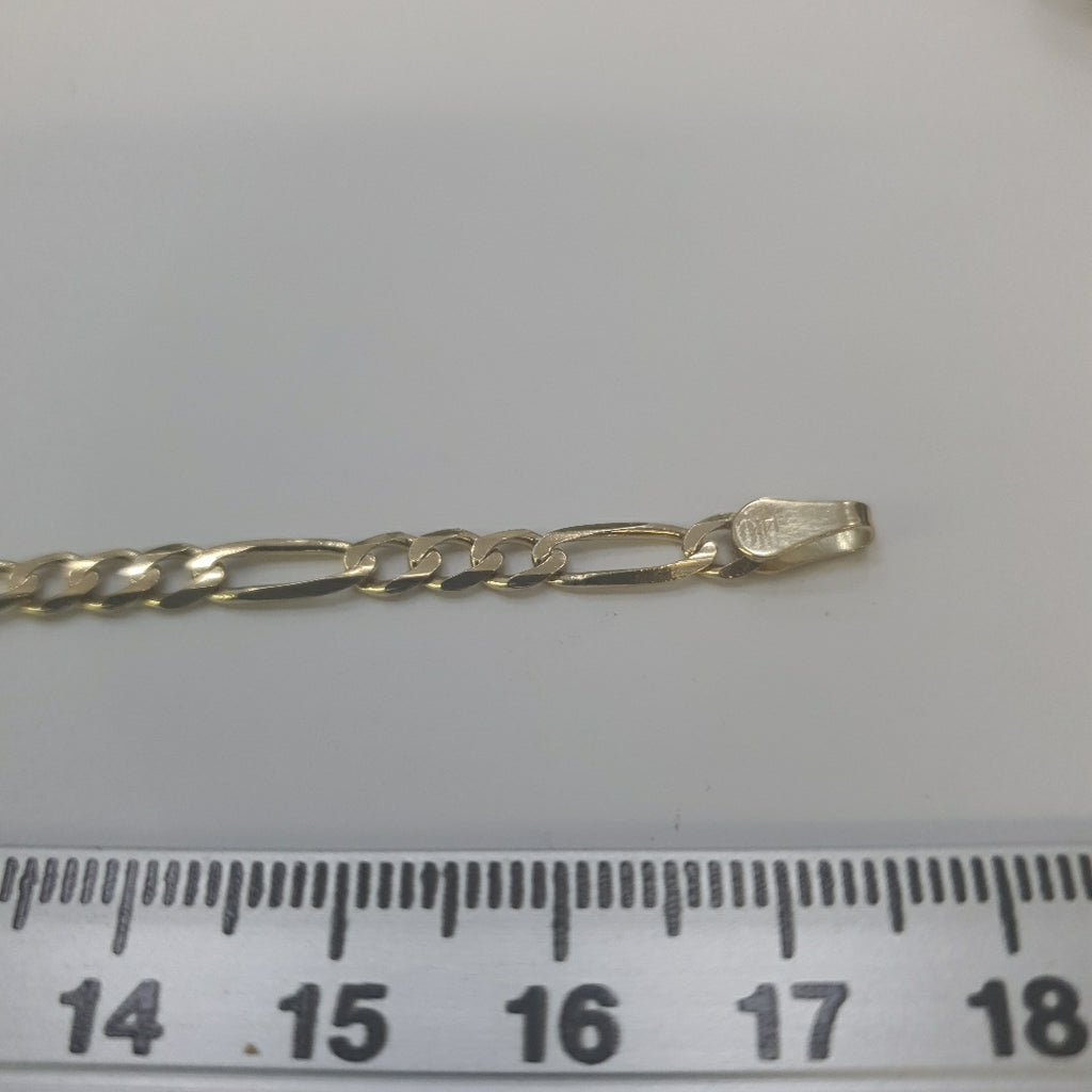 PULSERAS TEJIDO 3X1 ORO 14K 18 CM 4.2 GR (NUEVO)