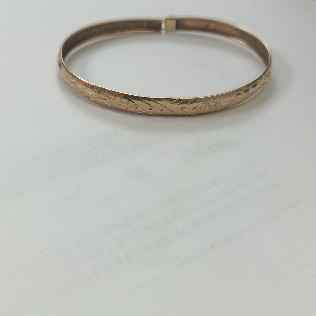 PULSERA RIGIDA ORO 10 K 5,10 GRMS (SEMINUEVO)