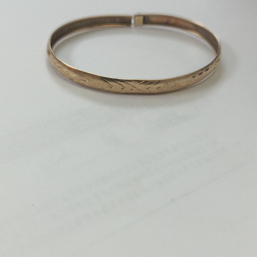 PULSERA RIGIDA ORO 10 K 5,10 GRMS (SEMINUEVO)