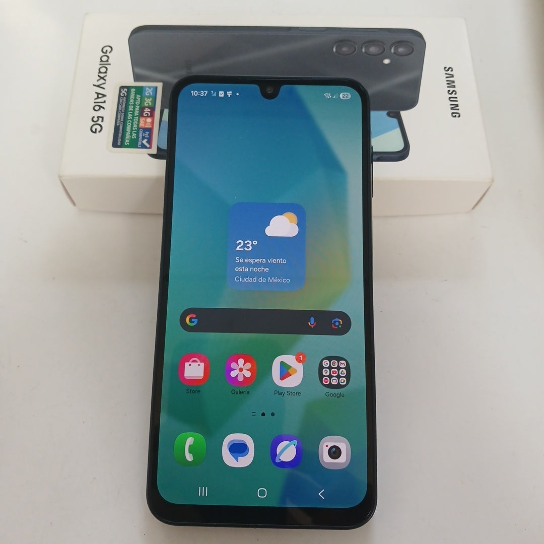 CELULAR SAMSUNG GALAXY A16 5G SM-A166M (2024) 128 GB 4 GB RAM (SEMINUEVO)