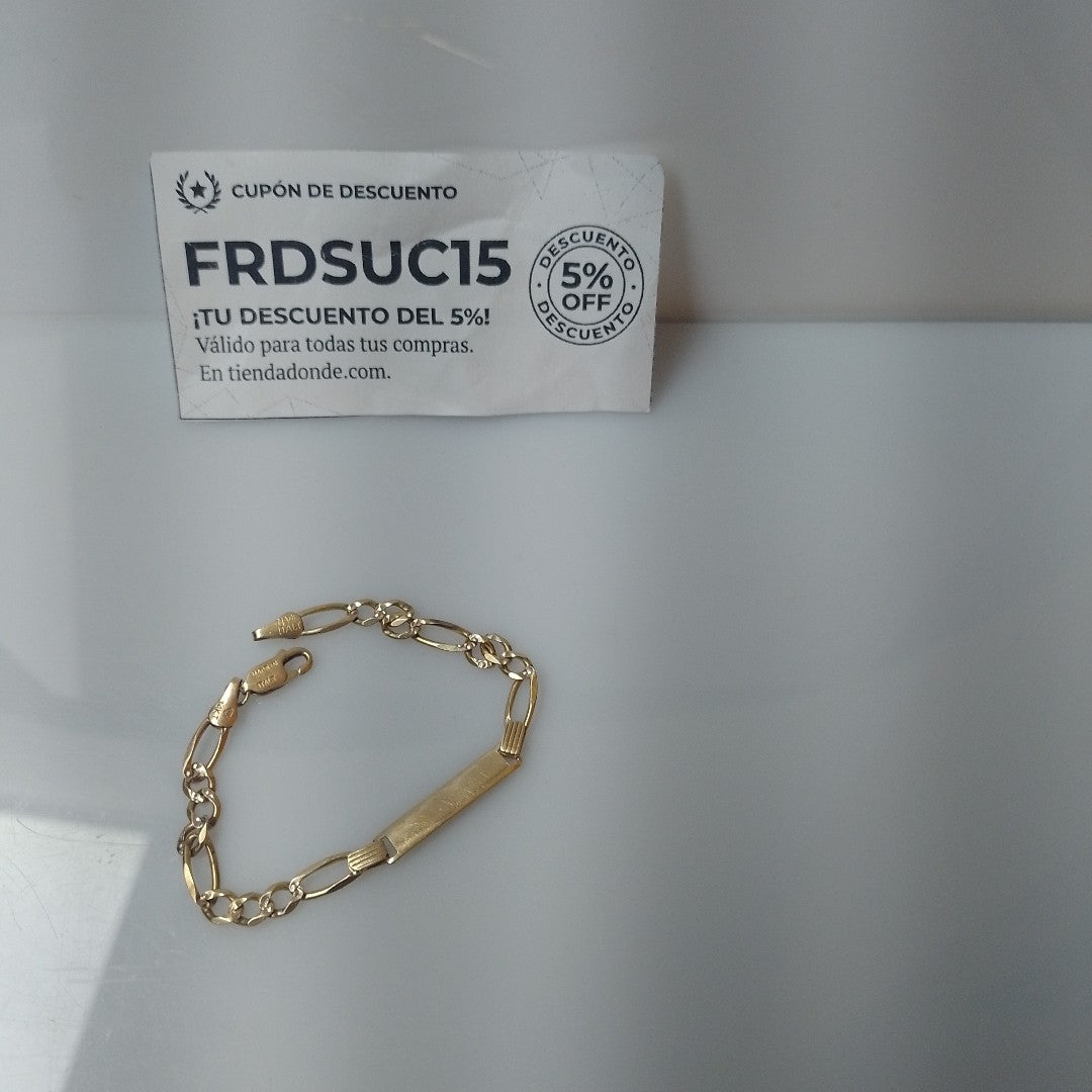 ESCLAVA ORO 14 K 4.8 GRMS (SEMINUEVO)