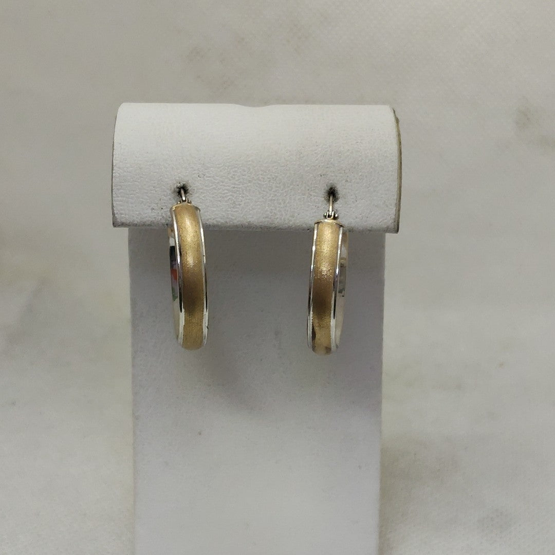 ARRACADAS PAR ORO 14 K 3,00 GRMS (SEMINUEVO)