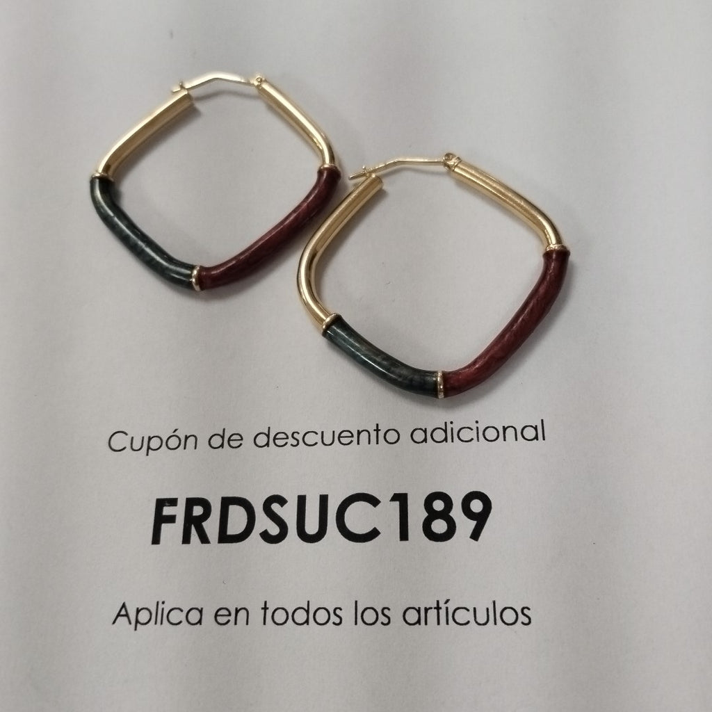 ARRACADAS PAR ORO 14 K 6,80 GRMS (SEMINUEVO)