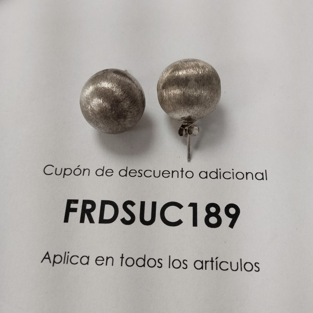 ARETES PAR PLATA 5,10 GRMS (SEMINUEVO)