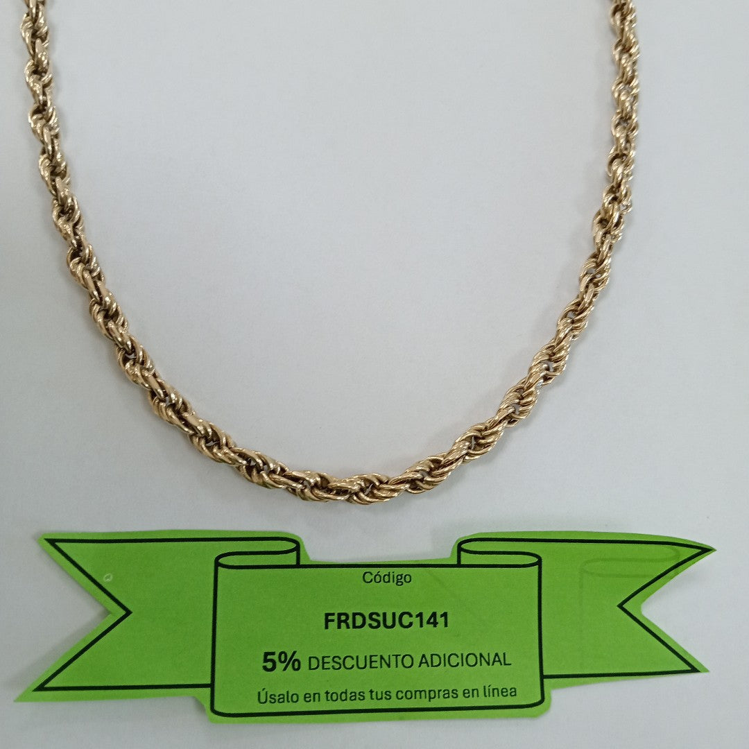 CADENA ORO 10 K 47.8 GRMS (SEMINUEVO)