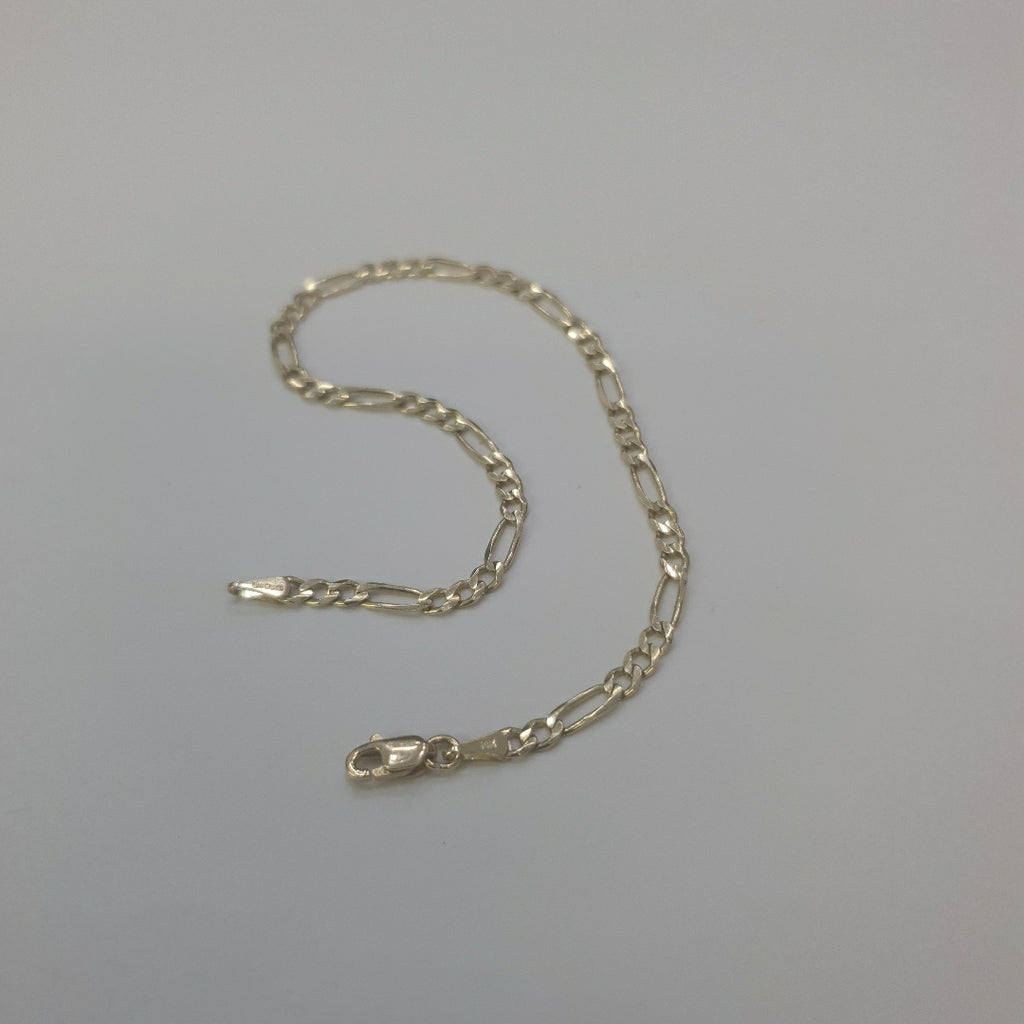 PULSERAS 3X1 ORO 14K 21 CM 3.3 GR (NUEVO)