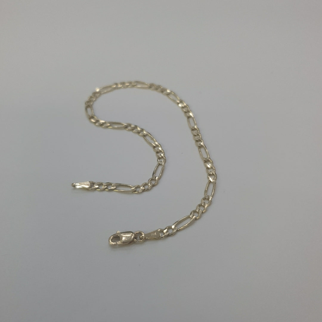 PULSERAS 3X1 ORO 14K 21 CM 3.3 GR (NUEVO)