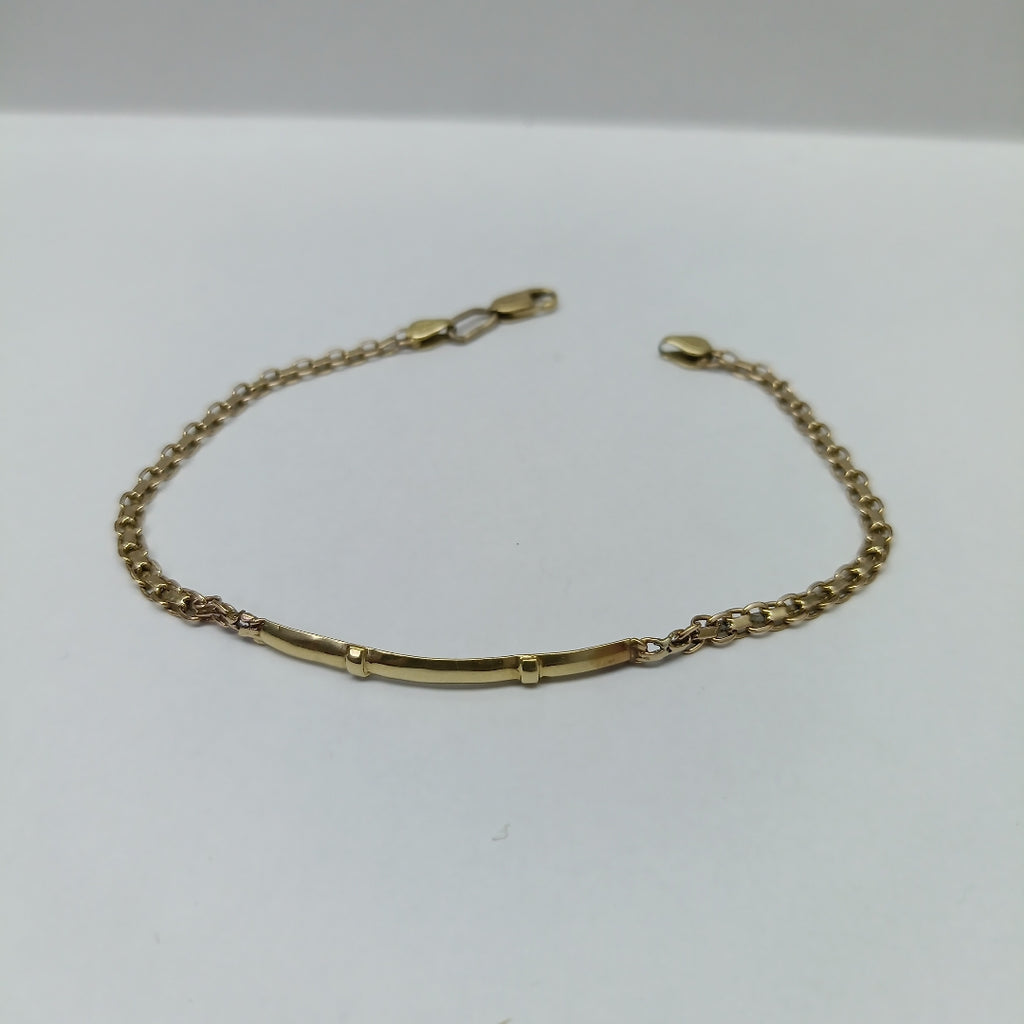 ESCLAVA ORO 14 K 3.9 GRMS (SEMINUEVO)