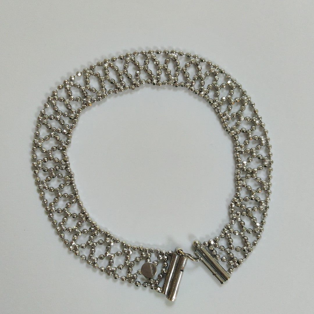 PULSERA ORO BLANCO 14 K 8.6 GRMS (SEMINUEVO)