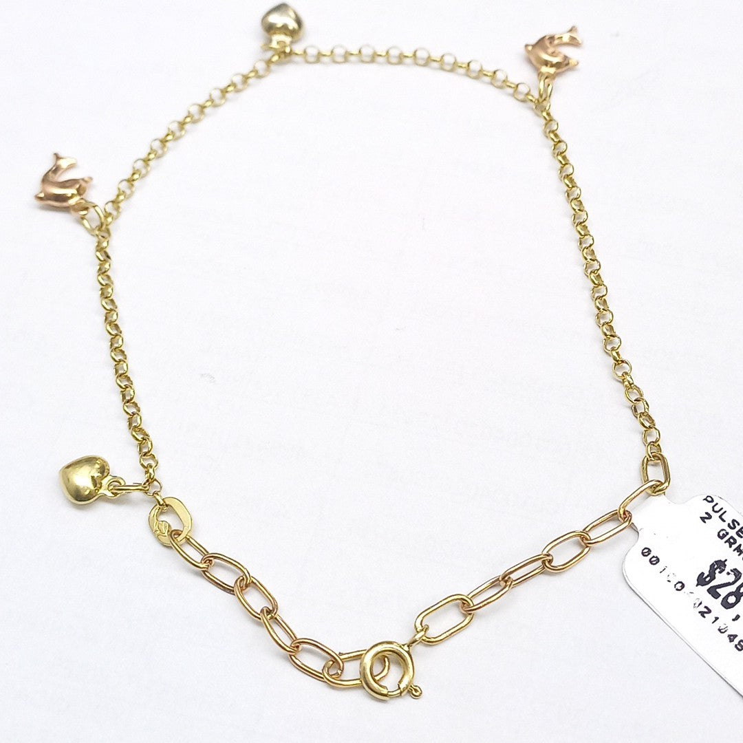 PULSERA ORO 14 K 4.2 GRMS (SEMINUEVO)
