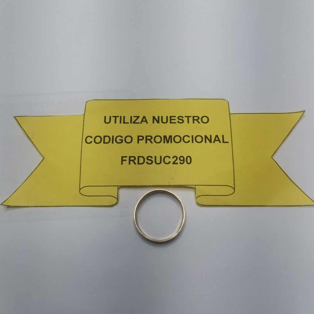 ARGOLLA ORO 10 K 1.2 GRMS (SEMINUEVO)