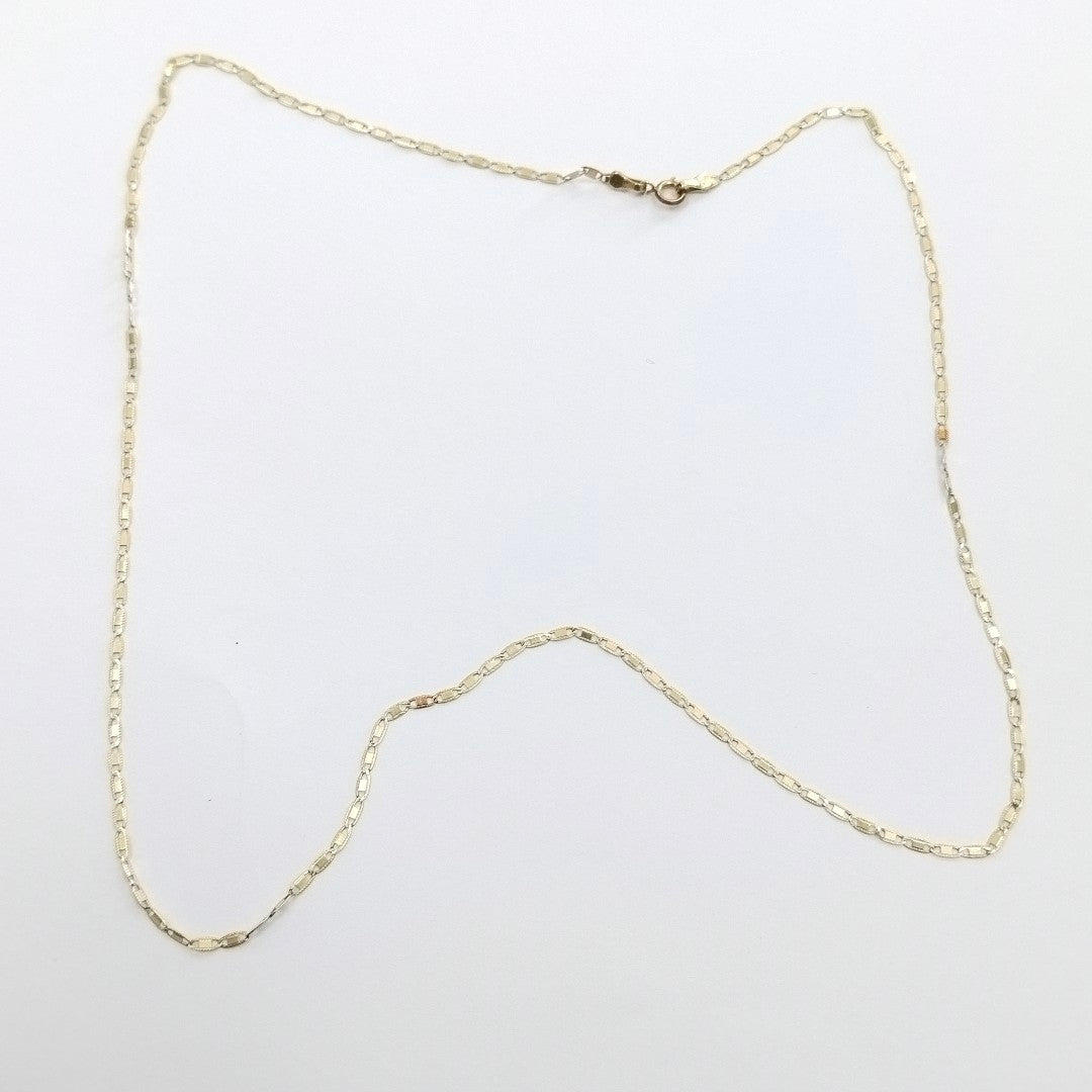 CADENA ORO 14 K 2,50 GRMS (SEMINUEVO)
