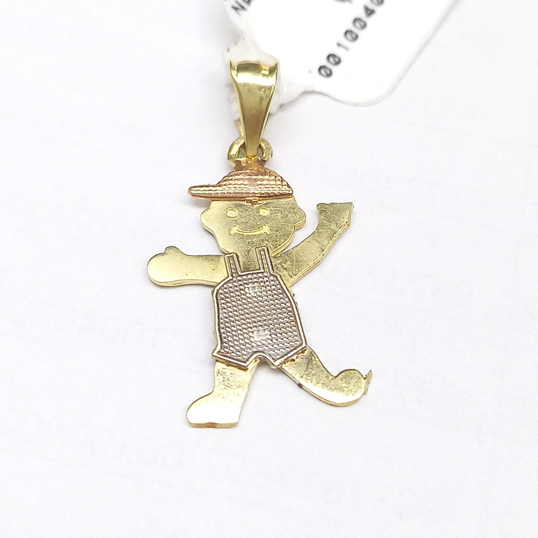 DIJE ORO, ORO COMBINADO 14 K 1.3 GRMS (SEMINUEVO)