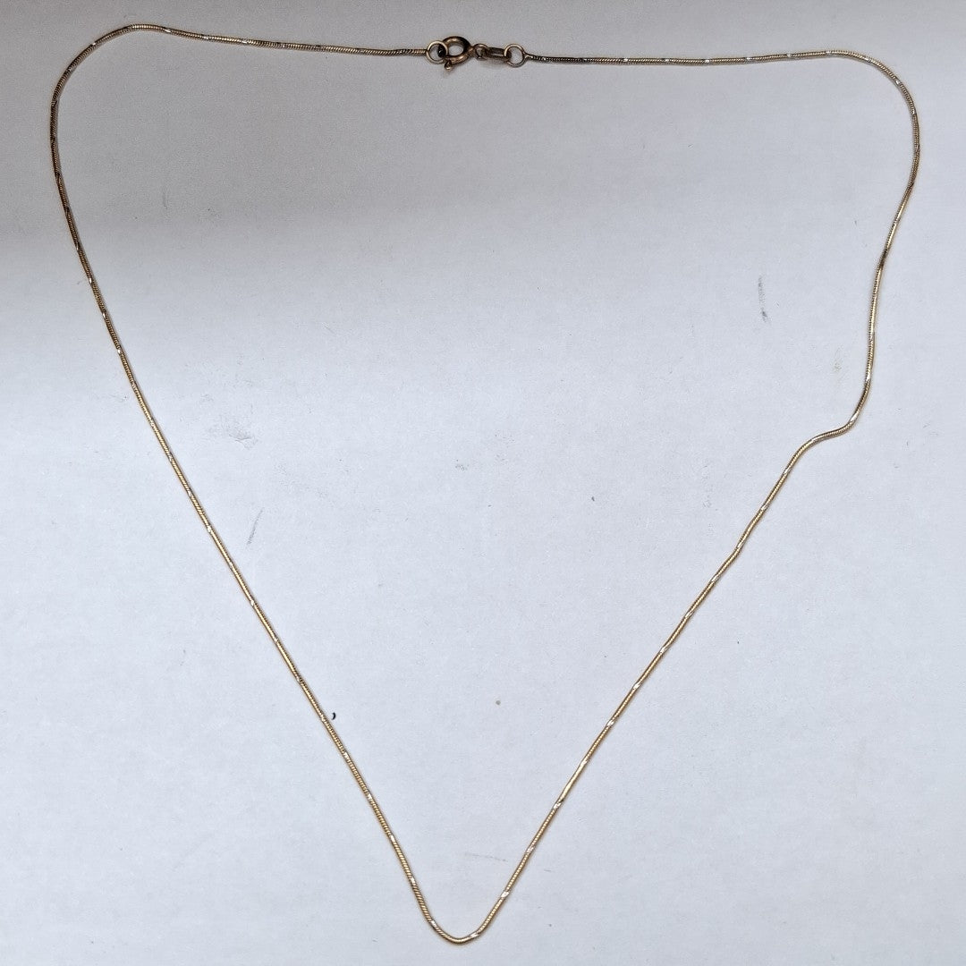 CADENA ORO 14 K 2.6 GRMS (SEMINUEVO)