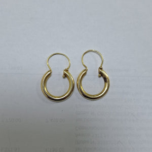 ARRACADAS PAR ORO 14 K 2,10 GRMS (SEMINUEVO)