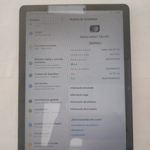 TABLETA SAMSUNG GALAXY TAB A9+ 5G SM-X218U (2023) 64 GB 4 GB RAM (SEMINUEVO)