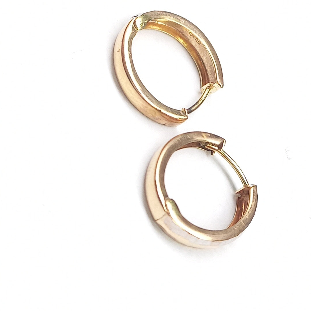 ARRACADAS PAR ORO 10 K 1.5 GRMS (SEMINUEVO)