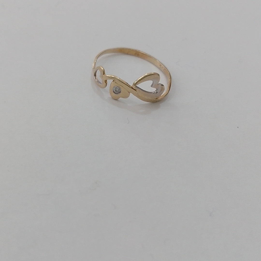 ANILLITO ORO 14 K 0.9 GRMS (SEMINUEVO)
