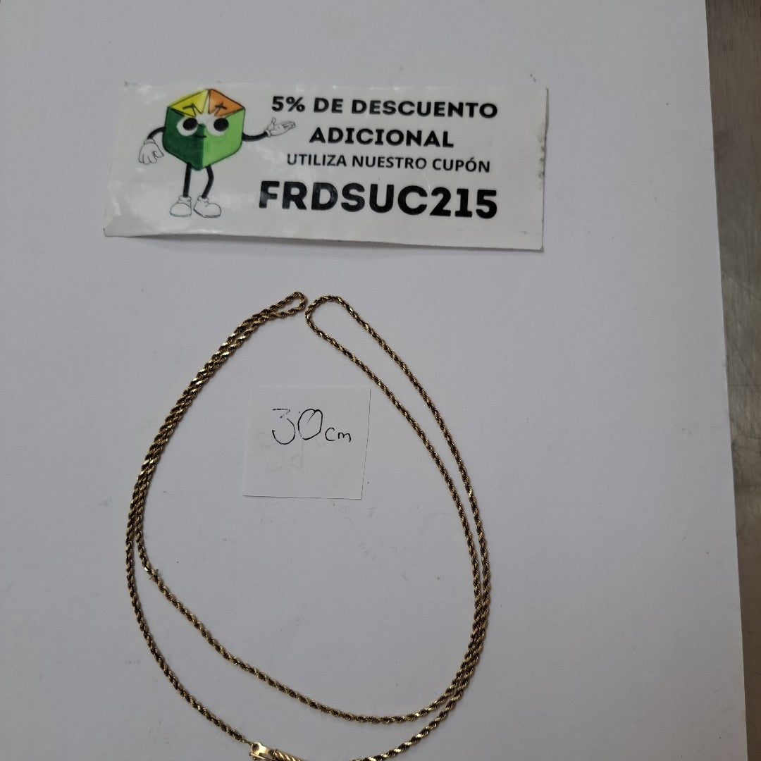 CADENA ORO 14 K 6,60 GRMS (SEMINUEVO)