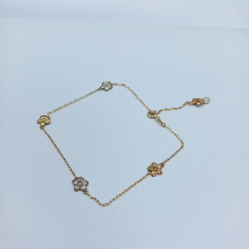 PULSERA RIGIDA ORO 14 K 1.8 GRMS (SEMINUEVO)
