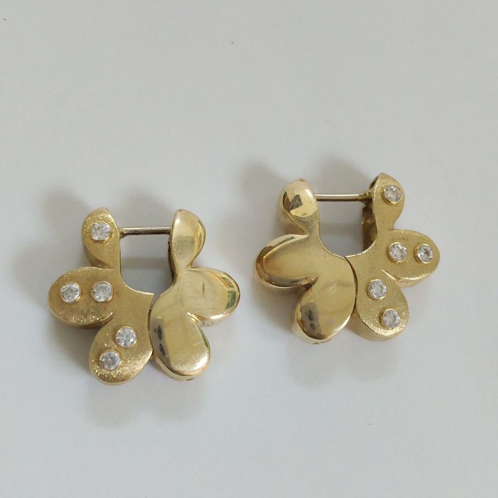 ARETES PAR ORO 14 K 8.9 GRMS (SEMINUEVO)