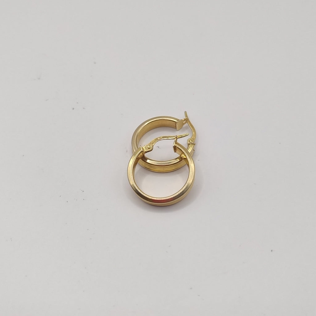 ARRACADAS PAR ORO 14 K 1.6 GRMS (SEMINUEVO)
