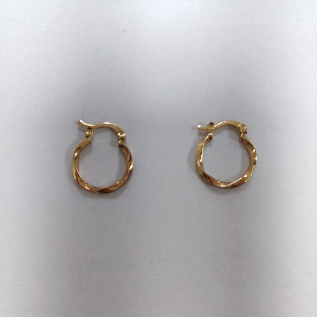 ARRACADAS PAR ORO 10 K 1,40 GRMS (SEMINUEVO)