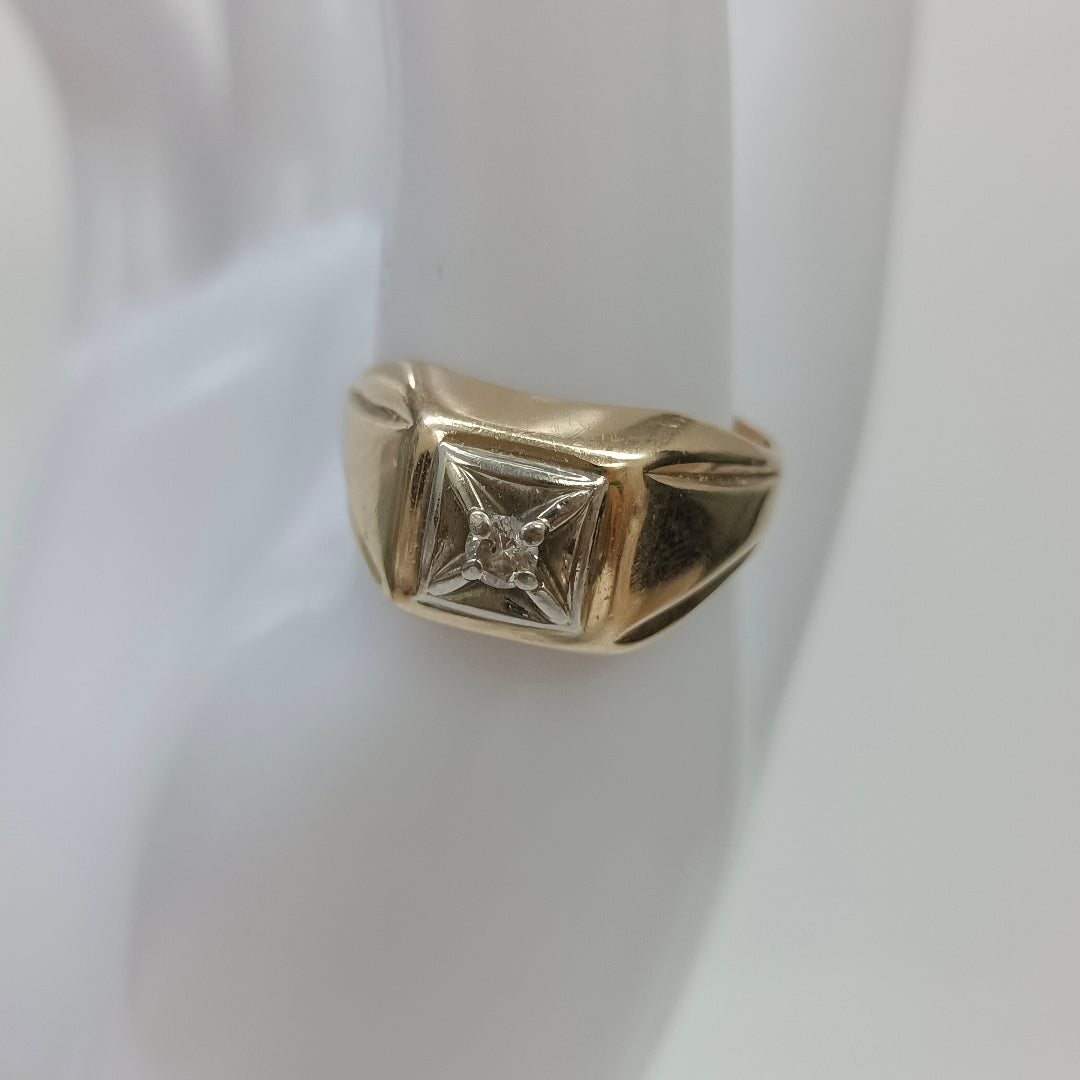 ANILLO ORO 10 K 4.2 GRMS (SEMINUEVO)