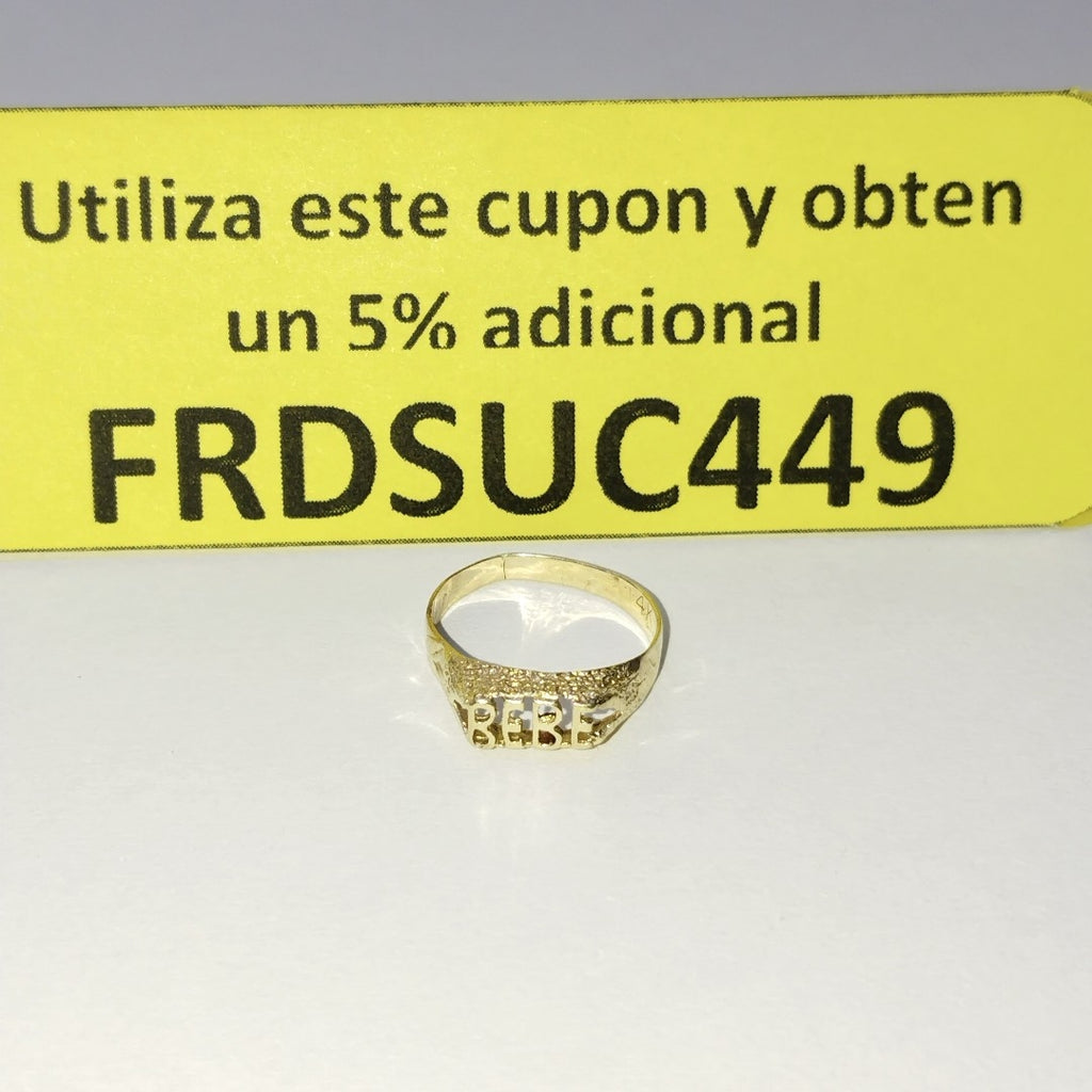 ANILLITO ORO 14 K 0,80 GRMS (SEMINUEVO)
