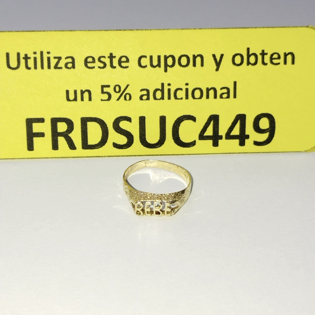 ANILLITO ORO 14 K 0,80 GRMS (SEMINUEVO)