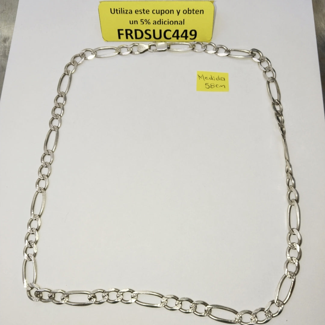 CADENA PLATA 39.5 GRMS (SEMINUEVO)