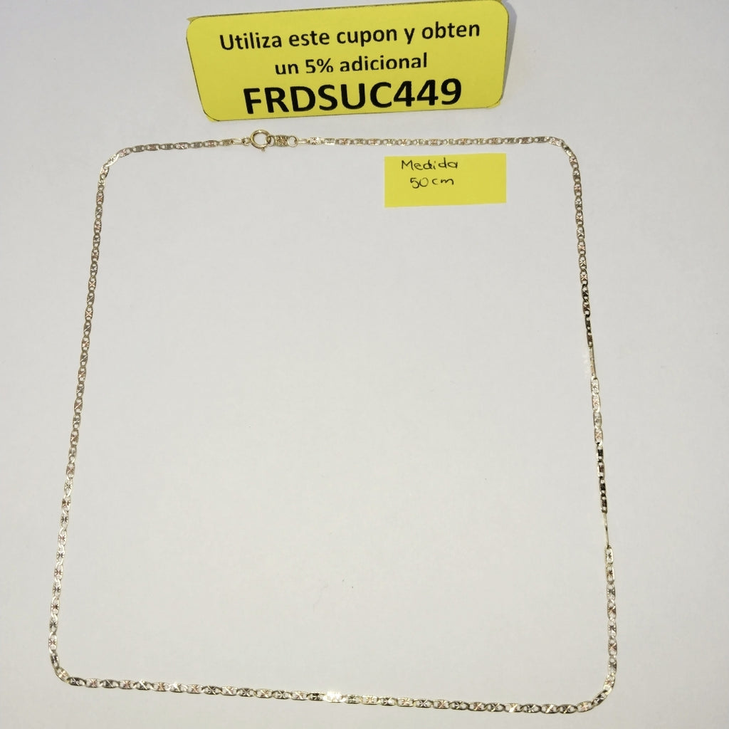 CADENA ORO 10 K 2.2 GRMS (SEMINUEVO)