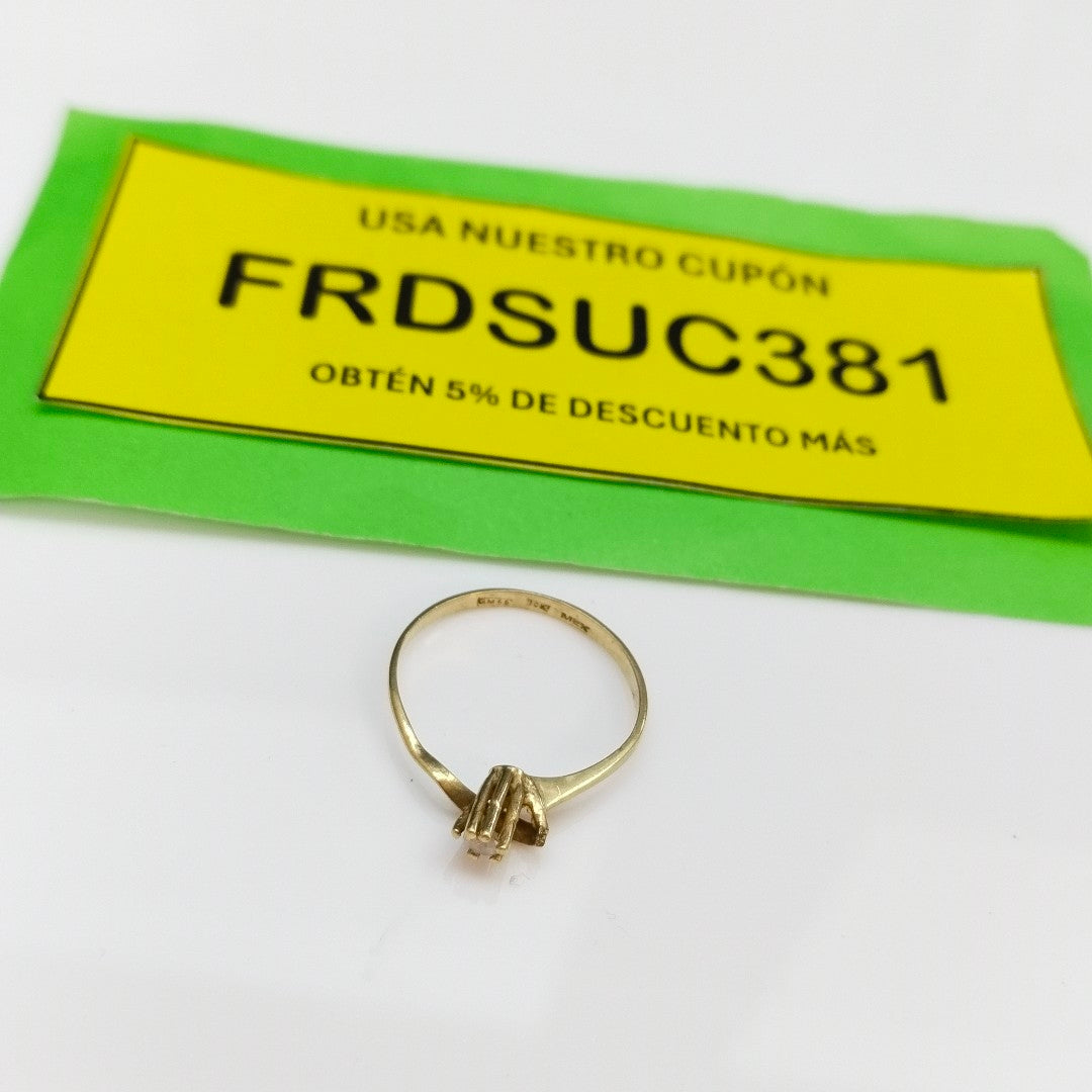 SOLITARIO ORO 10 K 1.2 GRMS (SEMINUEVO)